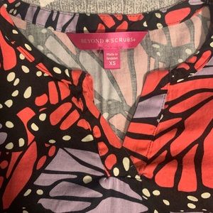 Butterfly scrub top!